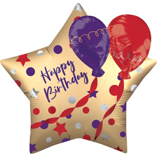 Birthday Balloons Multi- Balloon 71cm Online