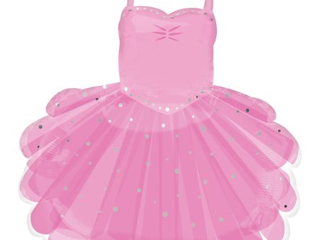 Ballerina Tutu SuperShape Foil Balloon 58x71cm Supply