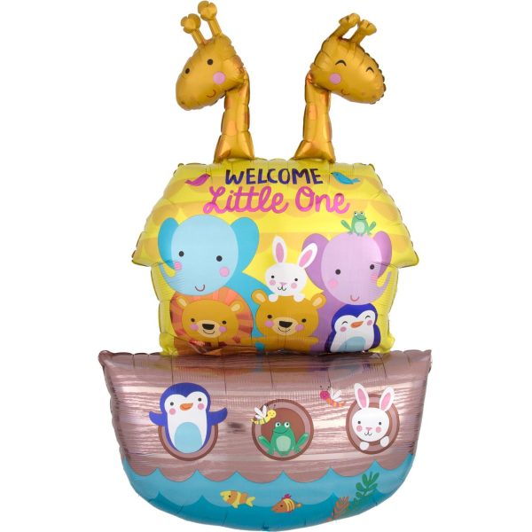 Baby Shower Noah s Ark Foil Balloon 43in For Discount