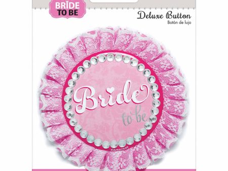 Elegant Bride Deluxe Button For Discount