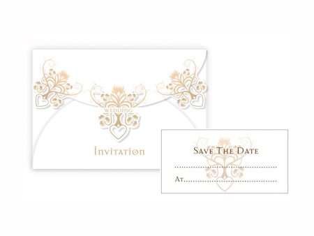 Rustic Wedding Invites And Envelope 8pcs Online Hot Sale