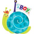 It s a Boy Snail SuperShape Balloon 27x29in Online Hot Sale