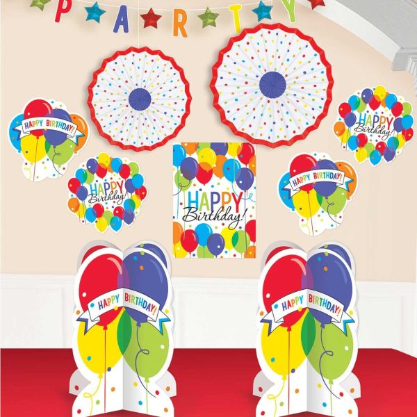 Balloon Bash Room Decorating Kit For Cheap