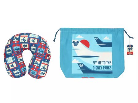 TDR - Mickey & Friends  Travel Accessories Gear  Collection x Neck Pillow & Drawstring Bag Set (Release Date: Nov 28, 2024) Online