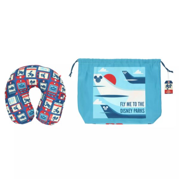 TDR - Mickey & Friends  Travel Accessories Gear  Collection x Neck Pillow & Drawstring Bag Set (Release Date: Nov 28, 2024) Online