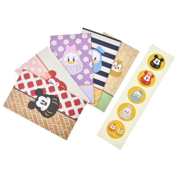 JDS - New Year 2025 - Mickey & Friends Paper Pouch & Stickers Set (Release Date: Dec 6, 2024) For Discount