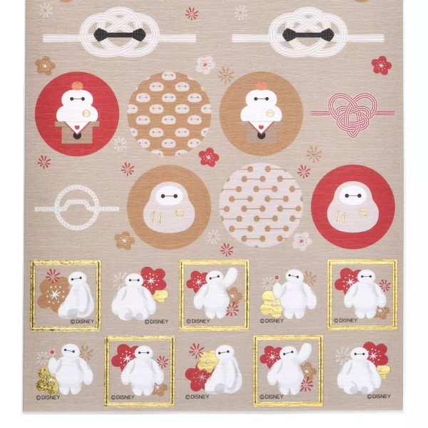 JDS - New Year Baymax 2025 x Big Hero 6 Stickers New Year s Japanese Paper Style Sticker (Release Date: Dec 6, 2024) Online Sale