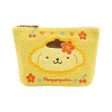 Japan Sanrio - Pompompurin  Classical Houndstooth and Flowers  Sagara Embroidery Pouch Online Sale