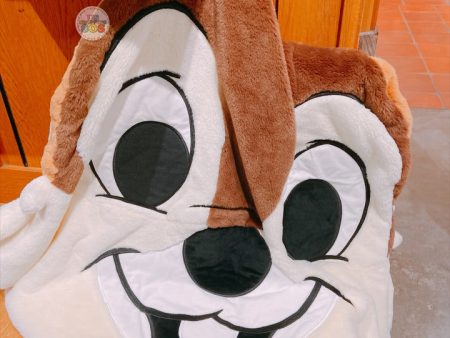 SHDL - 2024 Chip ‘n’ Dale Home Collection x Chip & Dale Double Sided Blanket with Drawstring Bag Cheap