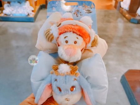 SHDL - Winnie the Pooh & Friends Winter 2024 x Tigger & Eeyore Plushy Hair Accessories Set Online