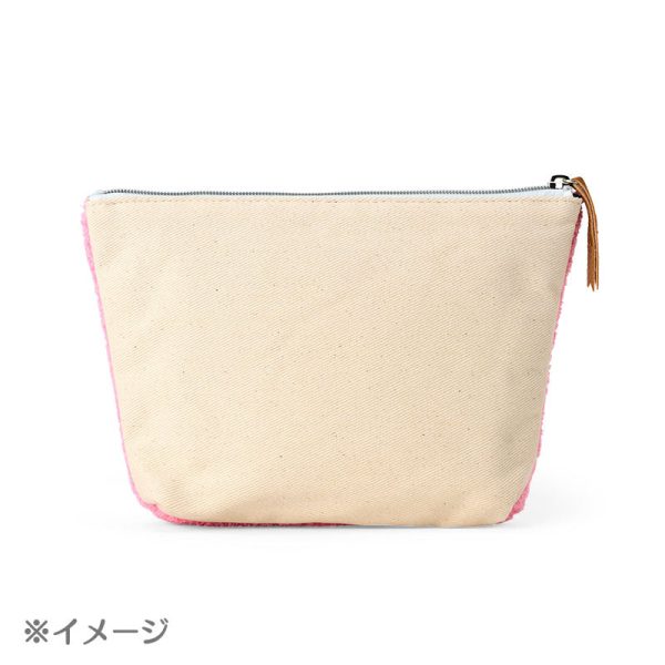 Japan Sanrio - Pompompurin  Classical Houndstooth and Flowers  Sagara Embroidery Pouch Online Sale