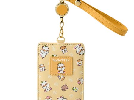 Japan Sanrio - Coro Coro Kuririn Pass Case with Reel Supply