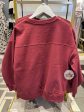 DLR WDW - Christmas 2024 - Big Face Santa Pooh & Wreath Burgundy Pullover (Adult) Supply