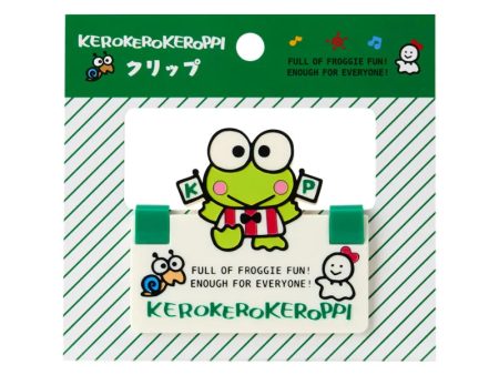 Japan Sanrio - Kero Kero Keroppi Clips (Everyday items, Sanrio forever) Hot on Sale