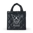 Japan Sanrio - Kuromi Metallic Quilted Cube Bag Sale