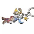 JDS - Fantasia Mickey & Broom Key Holder Key Chain Fashion