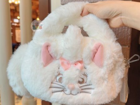 HKDL - Winter Park Fashion x Marie The Aristocats Fluffy 2 Ways Handbag For Sale