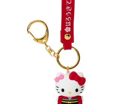 Japan Sanrio - Hello Kitty 3D Key Holder (Kimono) For Sale