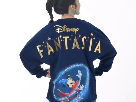 JDS - Walt Disney Fantasia 2000 25th Anniversary x [Spirit Jersey] Mickey Long Sleeve T-shirt for Adults(Release Date: Dec 17, 2024) Sale