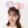 TDR - Minnie Mouse  Knit  Bow and Fluffy Pastel Color Ear Headband (Release Date: Nov 28, 2024) Hot on Sale