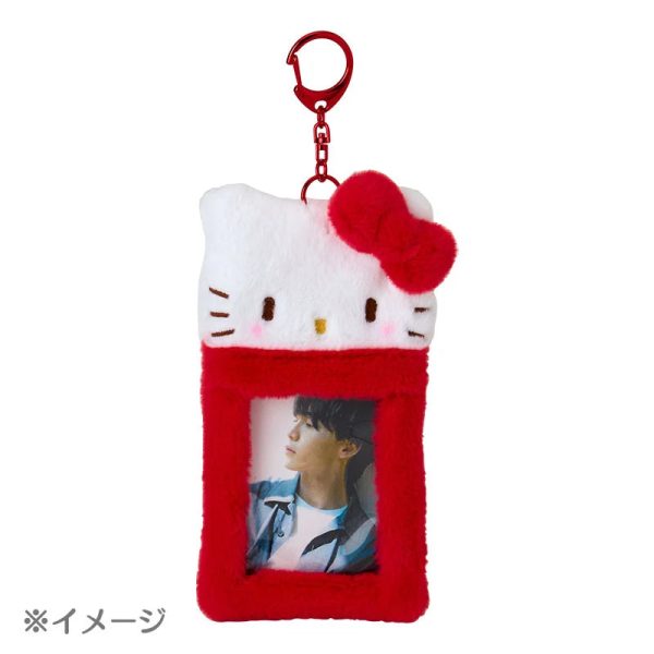 Japan Sanrio - Badtz-Maru Boa Fabric Trading Card Holder (Enjoy Idol) Online Sale