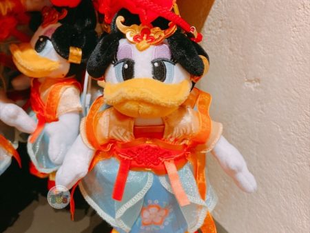 SHDL - Mickey & Friends Lunar New Year 2025 Collection x Daisy Duck Plush Keychain For Sale