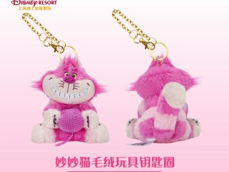 SHDL - Disney Cats  Paw Paw  Party x Cheshire Cat Plush Keychain Fashion