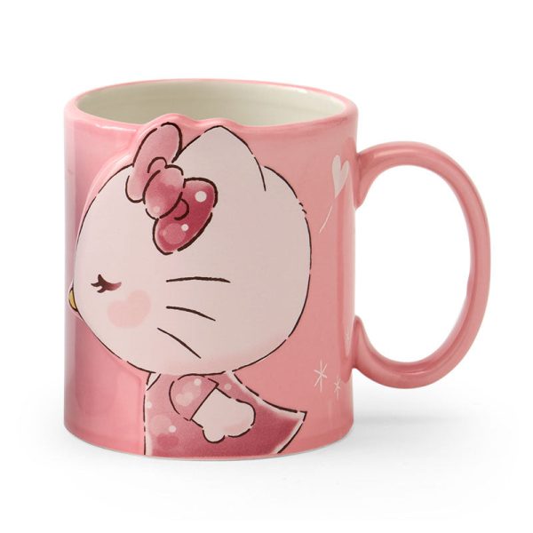 Japan Sanrio - Hello Kitty & Dear Daniel Kiss Pair Mug Hot on Sale