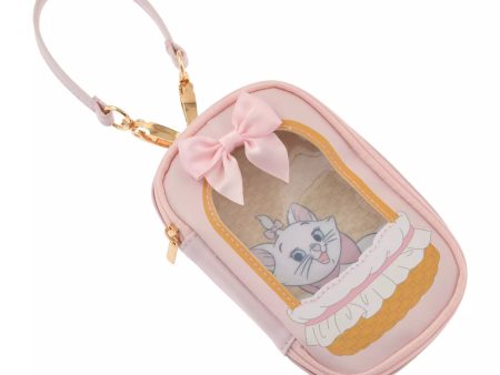 JDS - Marie The Fashionable Cat Pouch with Strap and Clear Window (Size S) For Discount