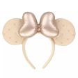 TDR - Minnie Mouse   Diamond Embossed  Ear Headband Color: Gold (Release Date: Nov 28, 2024) Supply