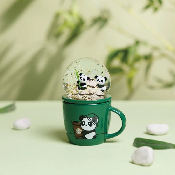 Starbucks Hong Kong - Into the Panda-Dise Snowglobe Mug 3 oz (Release Date: Feb 1, 2025) Sale