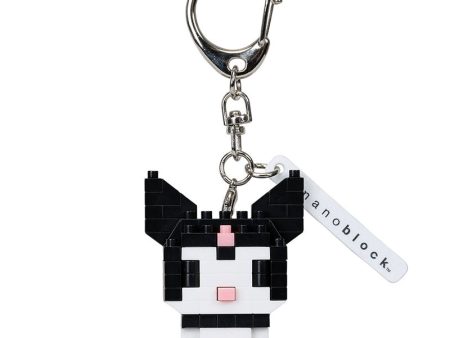 Japan Sanrio - Kuromi Nanoblock n-fig Keychain Fashion