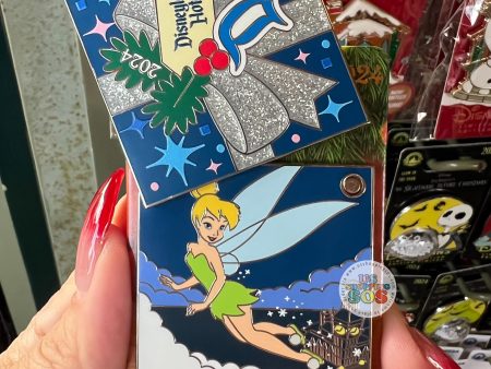 DLR - Christmas 2024 - Disneyland Hotel Tinker Bell Limited Edition Present Pin Hot on Sale