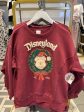 DLR WDW - Christmas 2024 - Big Face Santa Pooh & Wreath Burgundy Pullover (Adult) Supply