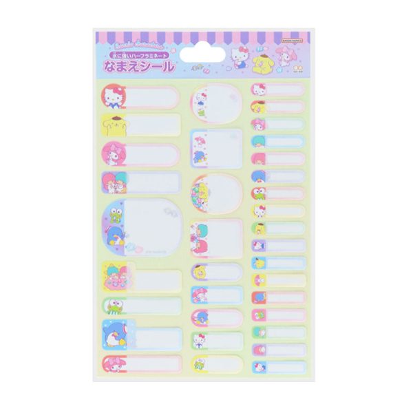 Japan Sanrio - Sanrio Characters Name Stickers Online Hot Sale