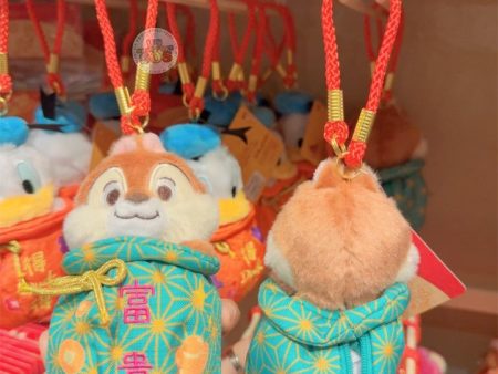 HKDL - Chinese Lunar New Year 2025 Collection x Chip Fortune Pouch Bag Charm Discount