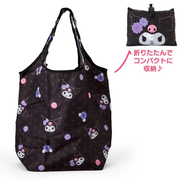 Japan Sanrio - Kuromi Japanese Pattern Eco Bag Online Hot Sale