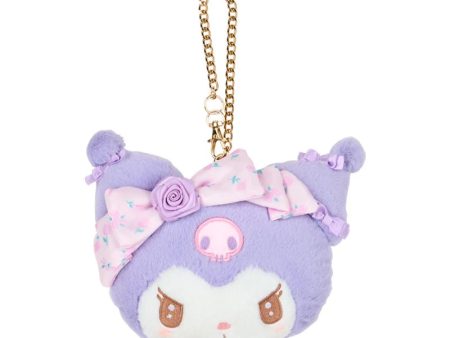 Japan Sanrio - Kuromi Face-Shaped Pass Case (Dolly Rose) Sale