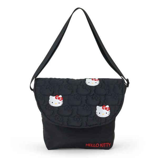 Japan Sanrio - Hello Kitty Quilted Shoulder Bag For Discount