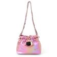 Japan Sanrio - Hello Kitty Metallic Drawstring Shoulder Bag (Color:Pink) Hot on Sale