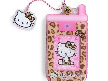 Japan Sanrio - Hello Kitty Slide Glass Holder (Leopard) Supply