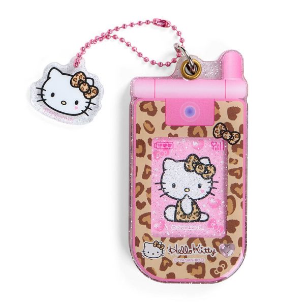 Japan Sanrio - Hello Kitty Slide Glass Holder (Leopard) Supply