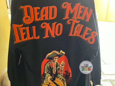 DLR WDW - Pirates of the Caribbean - Spirit Jersey “Dead Men Tell No Tales” Black Pullover (Adult) on Sale