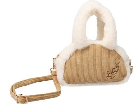 Japan Exclusive - Winnie the Pooh Fluffy Shoulder Bag Online now