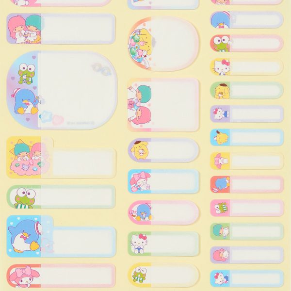 Japan Sanrio - Sanrio Characters Name Stickers Online Hot Sale