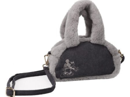 Japan Exclusive - Mickey Mouse Fluffy Shoulder Bag For Discount