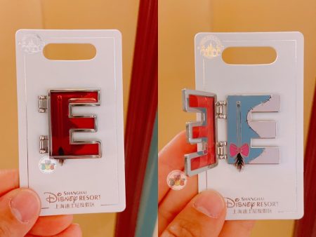 SHDL - Disney Character English Alphabet ‘E’ Eeyore Pin Sale