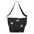 Japan Sanrio - Kuromi Quilted Shoulder Bag Online Sale