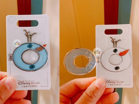 SHDL - Disney Character English Alphabet ‘O’ Olaf Pin For Discount