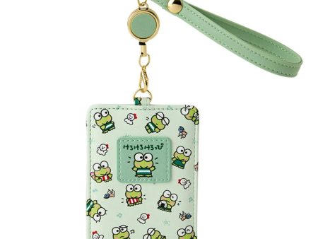 Japan Sanrio - Keroppi Pass Case with Reel Online Hot Sale